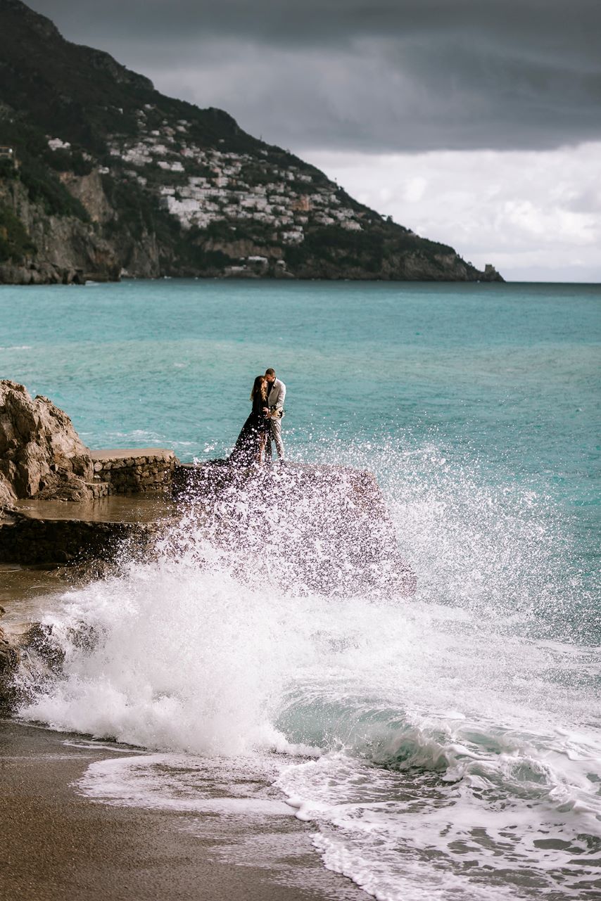 Amalfi coast, Positano elopement