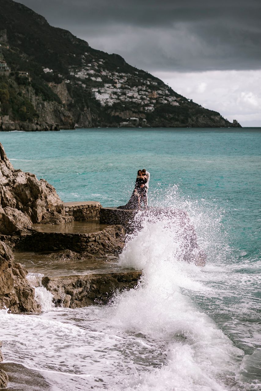 Amalfi coast, Positano elopement