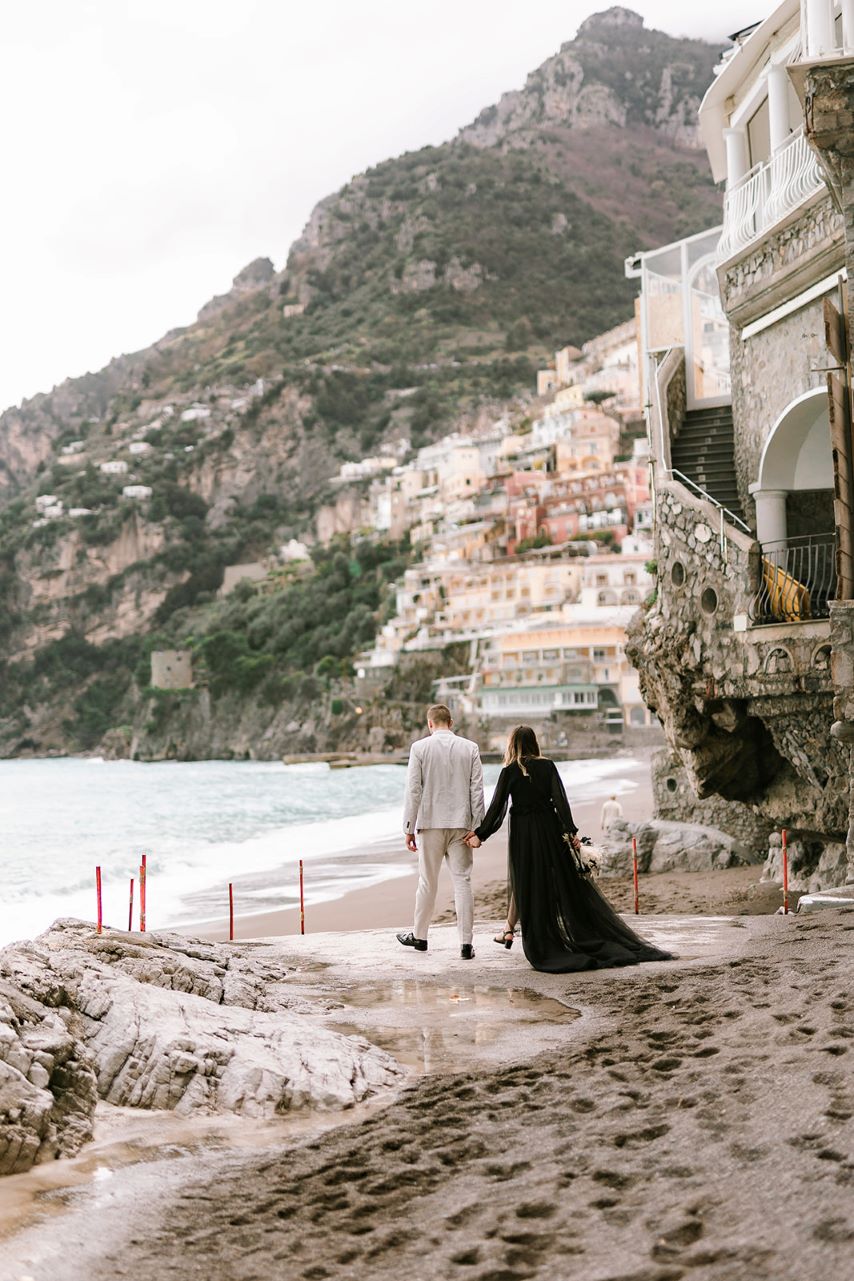Amalfi coast, Positano elopement