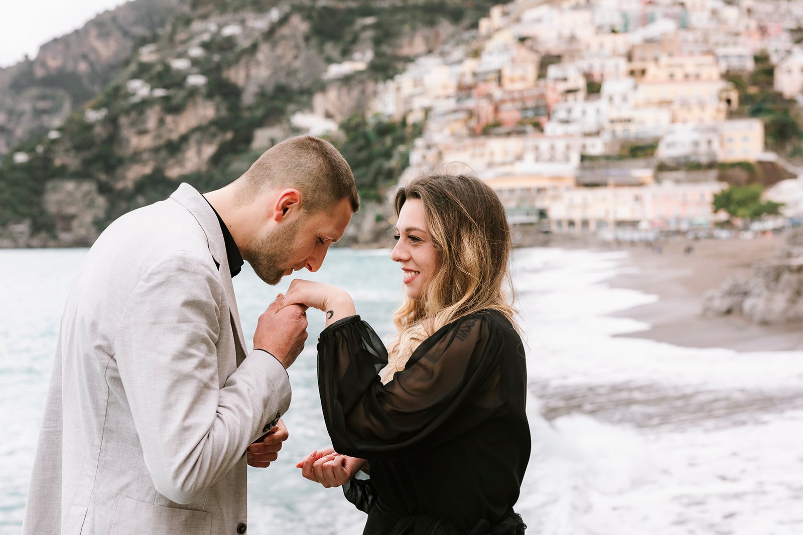 Amalfi coast, Positano elopement