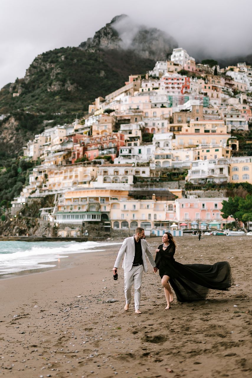 Amalfi coast, Positano elopement