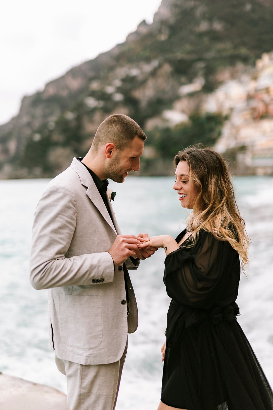 Amalfi coast, Positano elopement