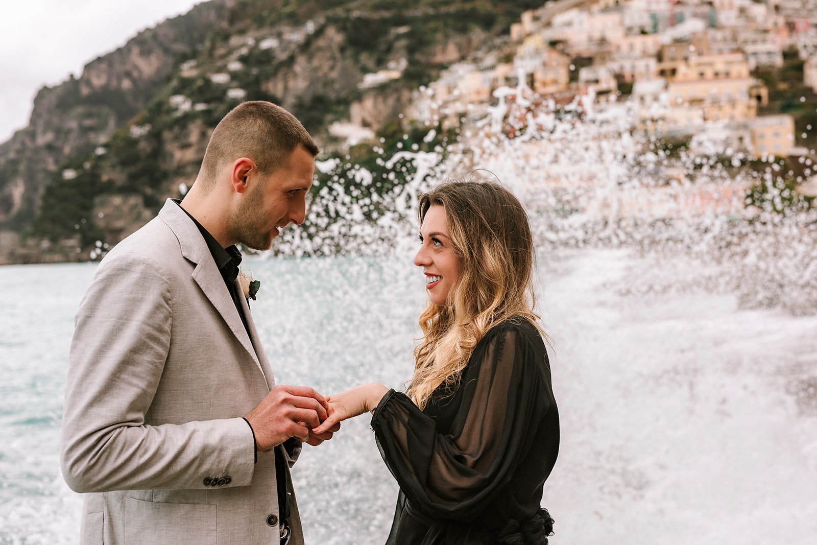 Amalfi coast, Positano elopement
