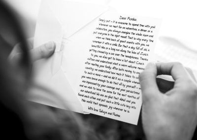letter for guest