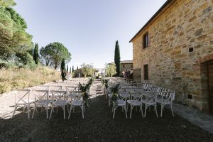 Tuscany venue wedding ceremony