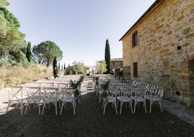 Tuscany venue wedding ceremony