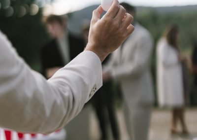 Beer pong wedding