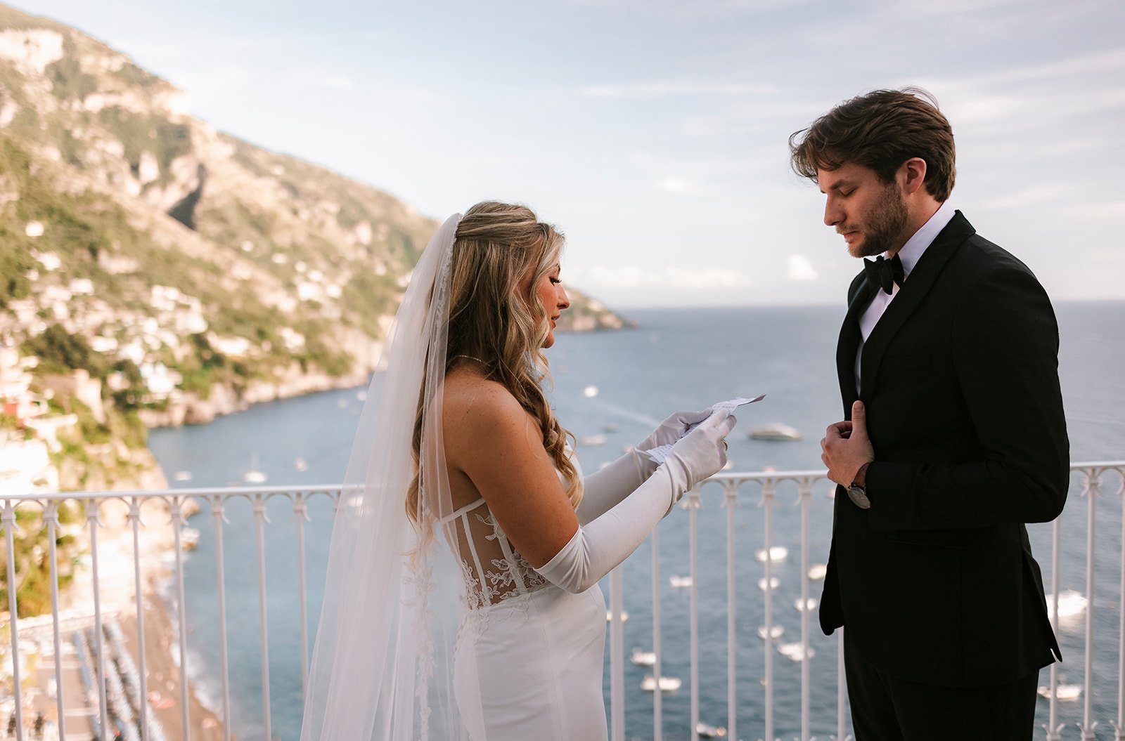 Ceremony in Positano Italy