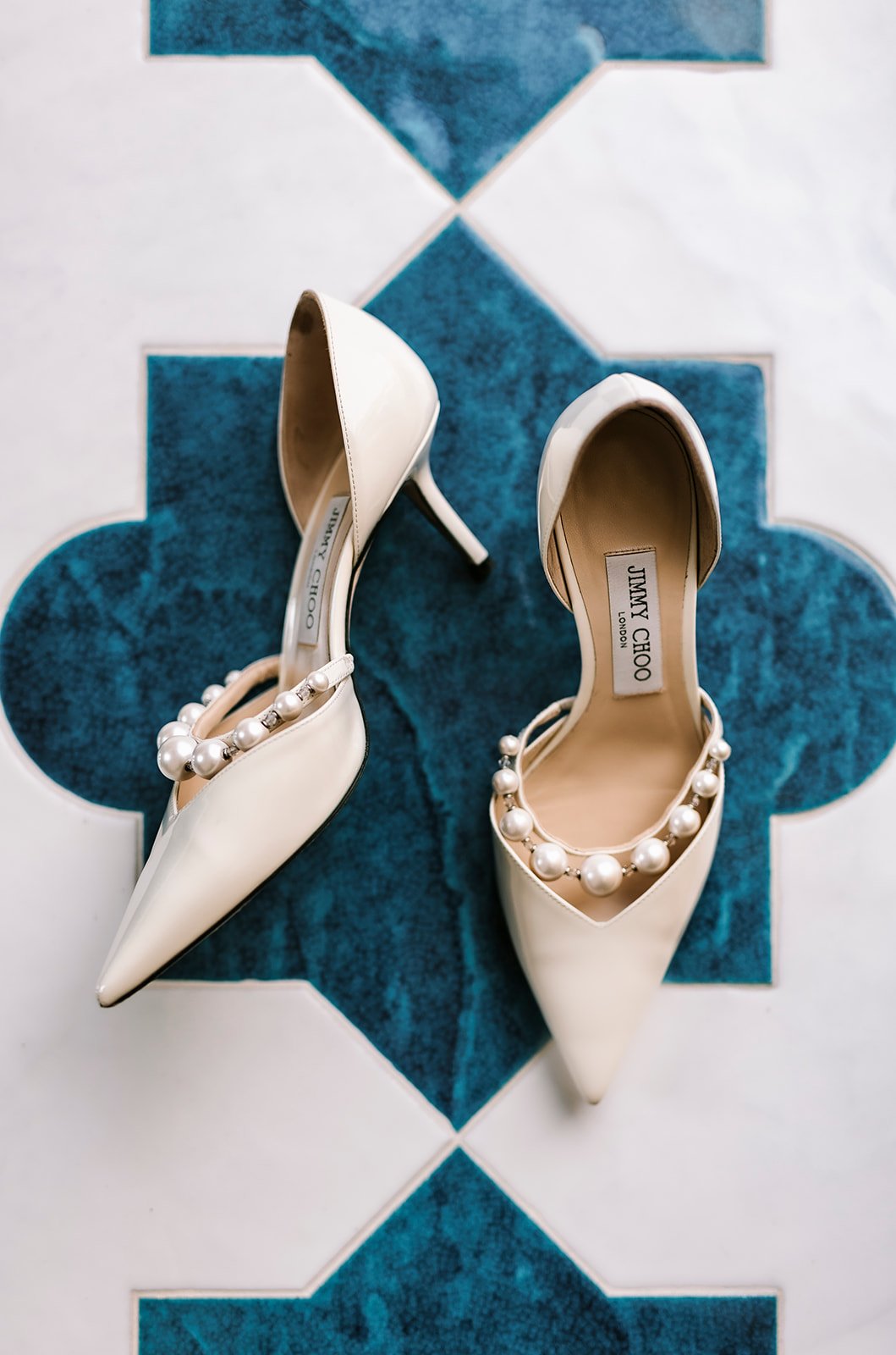 Jimmy Choo bridal shoes 2024, bridal detrails 
