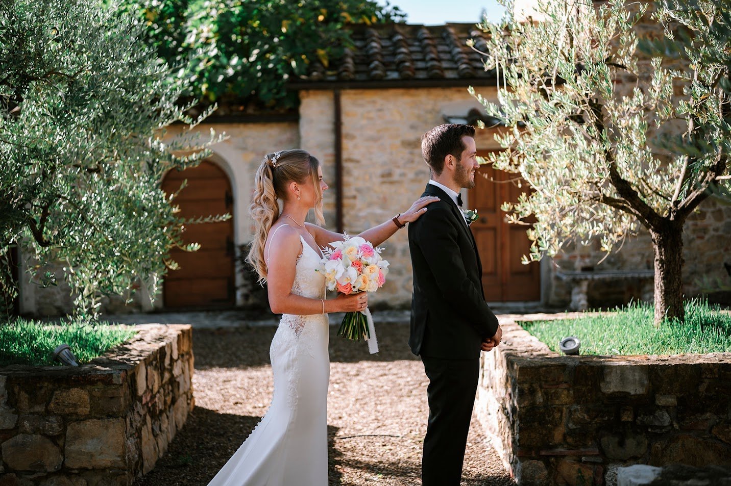 wedding photo Tuscany Italy