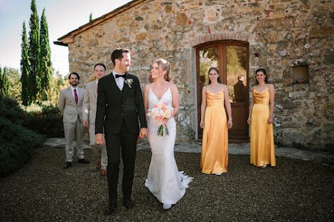 wedding photo Tuscany Italy