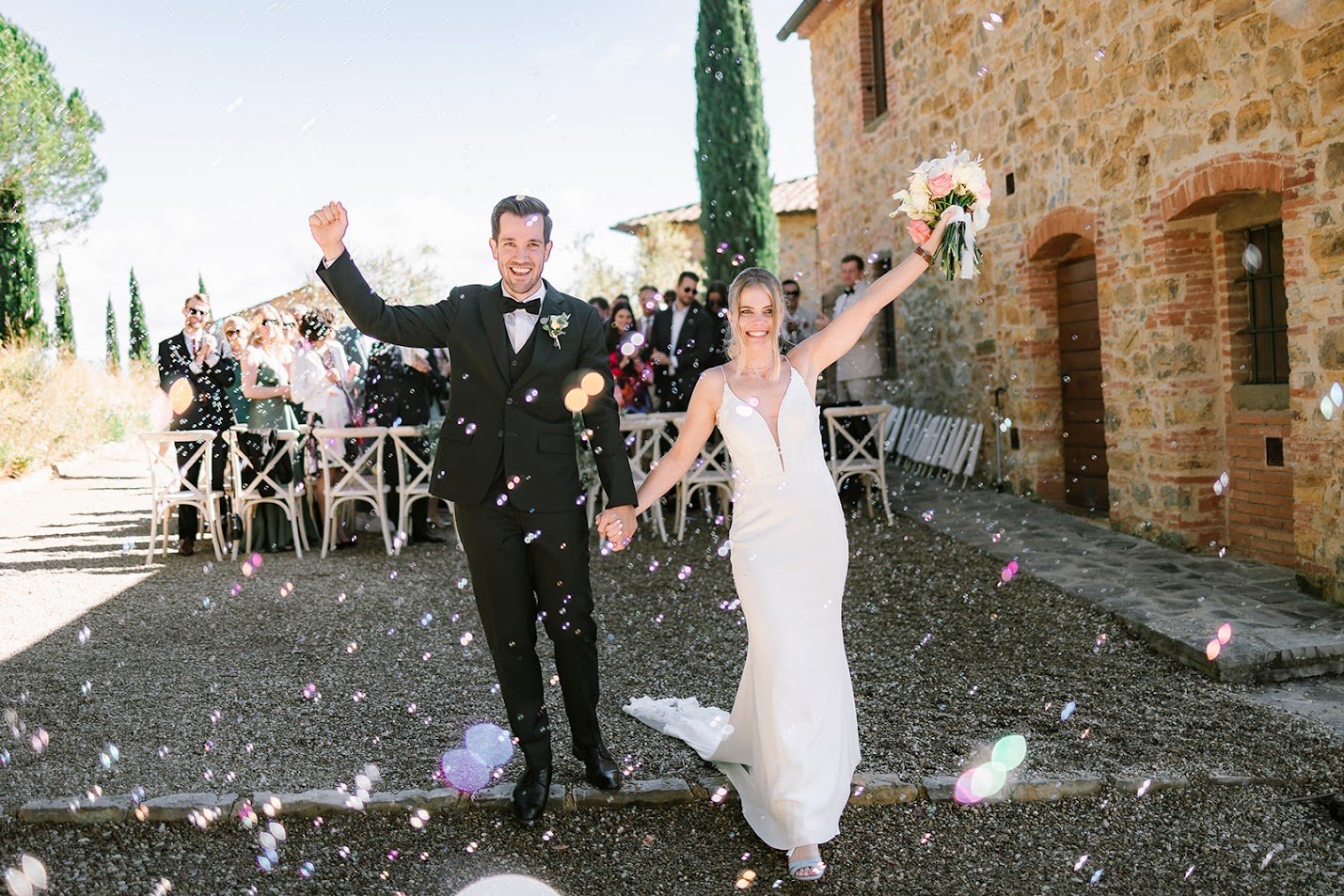 wedding photo Tuscany Italy