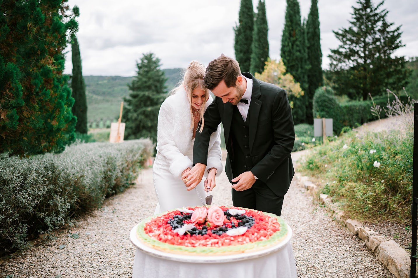 wedding photo Tuscany Italy