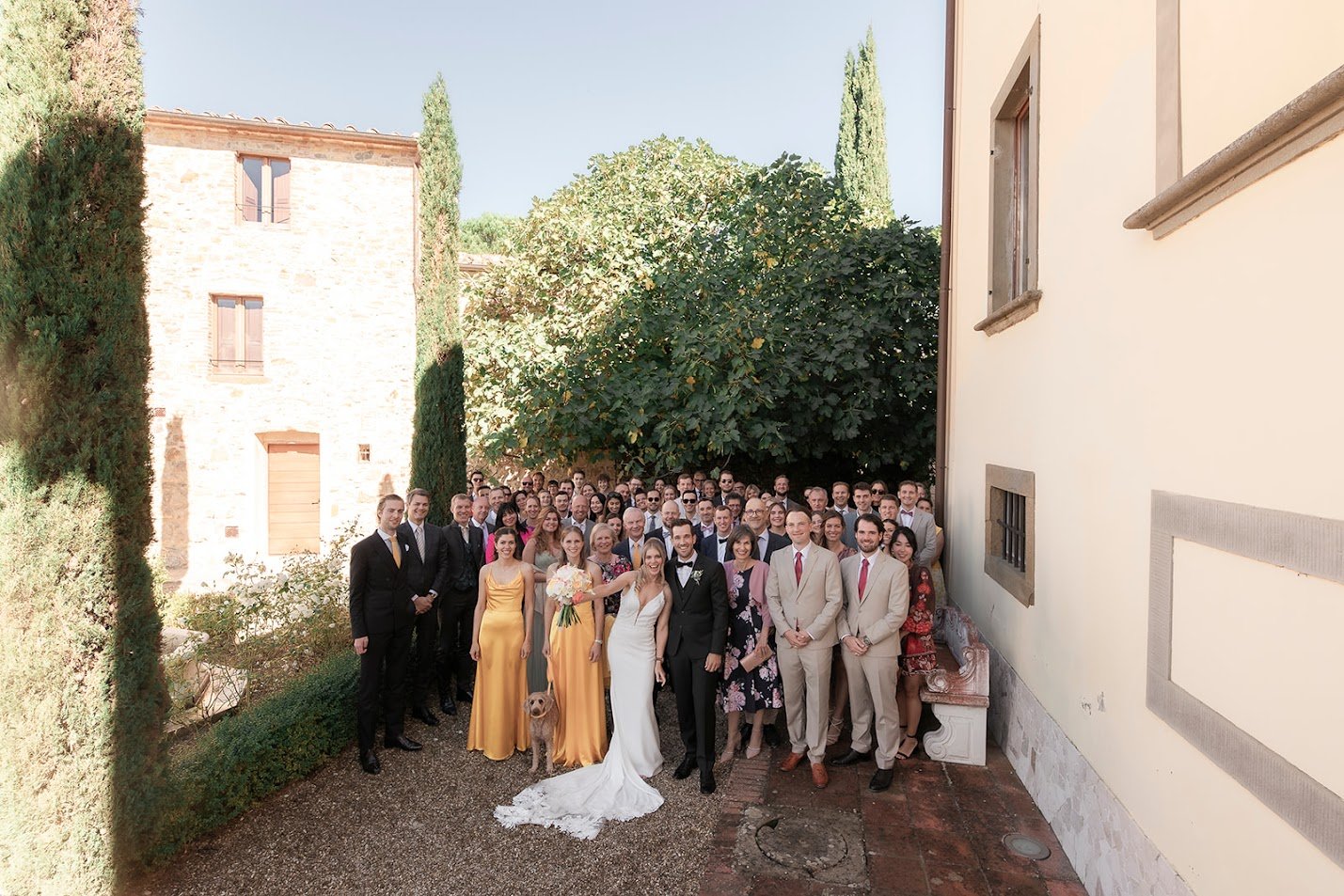 wedding photo Tuscany Italy