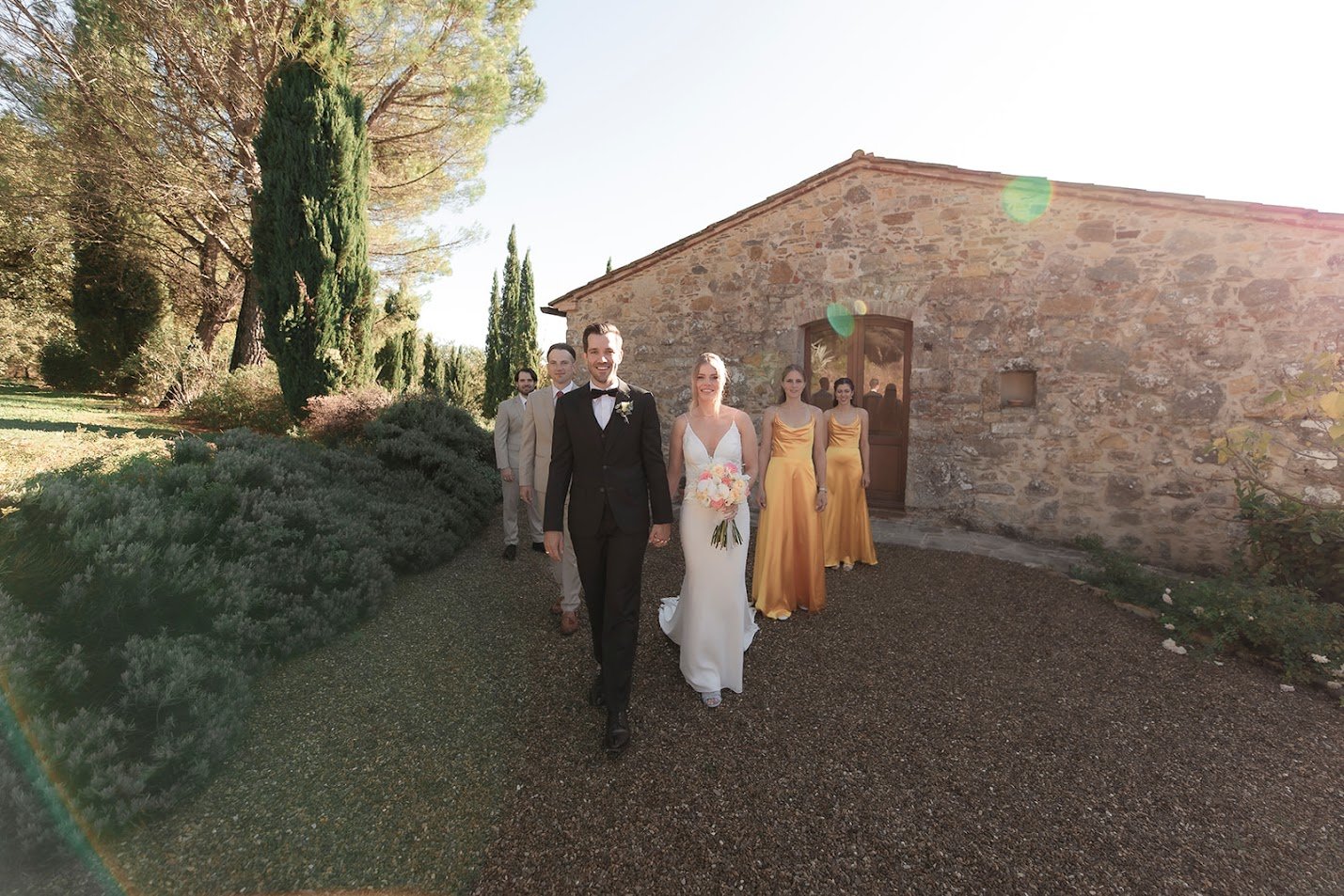 wedding photo Tuscany Italy