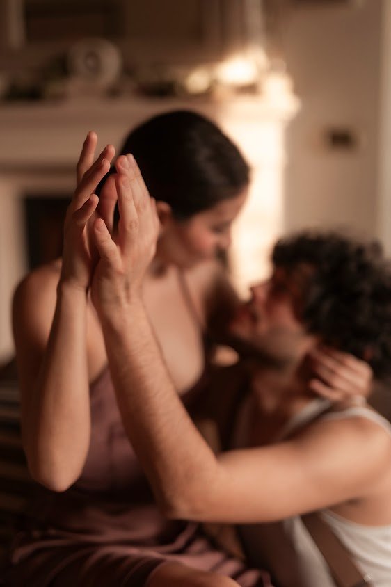 intimate couple