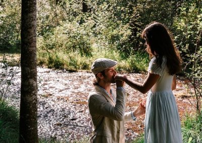 Proposta di matrimonio sulle Dolomiti